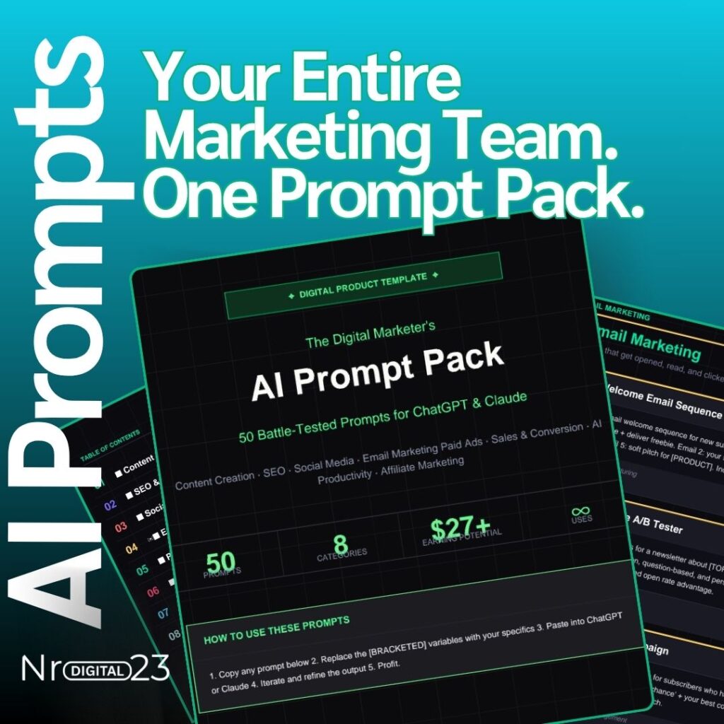 The Best AI Prompts for Digital Marketers in 2026 (50 That Actually Work)